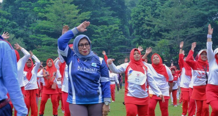Sekda Kota Bogor Syarifah Sofiah, Ajak Warga Hidup Sehat