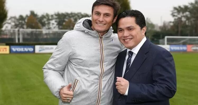 Zavier Zanetti dan ErickTohir