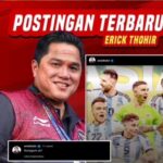 postingan terbaru Erick Thohir