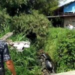 Penderek Unit Laka Polres Bogor, Evakuasi Avanza Yang Terjun Bebas.