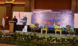 IMG-20230602-WA0104 Capres Ganjar Pranowo Memberikan Sambutan, Pada Acara Saresehan Kebangsaan Indonesia Maju.