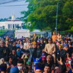 Bima Arya, Sandiaga Uno, Ridwan Kamil, Frompimda Saat Helaran HJB.