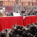 Kepolisian Polres Bogor Kota, Musnahkan Knalpot Brong.