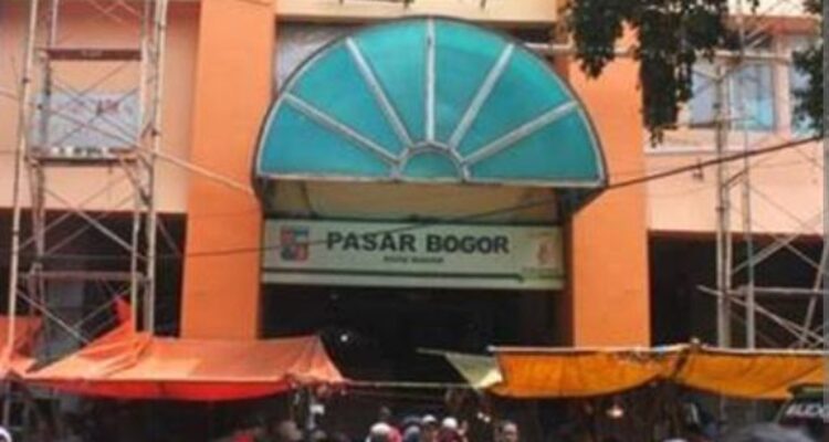 Foto Bangunan Pasar Bogor