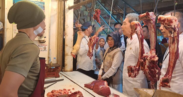 Wakil Walikota Bogor, Dedie A. Rachim Sidak Pasar Bogor, Terkait Temuan Cacing Hati.