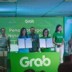 Penandatanganan Nota Kesepahaman (MoU) antara Grab dengan UNFPA