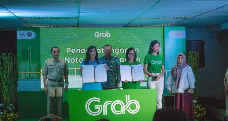 Penandatanganan Nota Kesepahaman (MoU) antara Grab dengan UNFPA