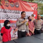 Kasat Lantas Berikan Keterangan Pers Kasus Tabrak Lari