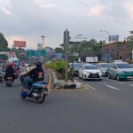 Situasi di Simpang Gadog Bogor sore tadi.