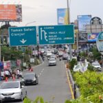 Situasi lalu lintas hari ini di Simpang Gadog Puncak Bogor
