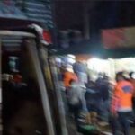 Evakuasi kecelakaan pelajar Dari SMK Lingga Kencana Depok