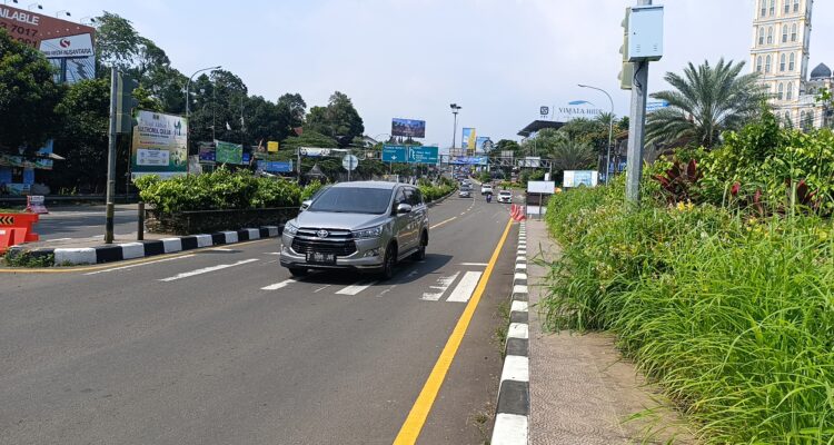 One way dari arah jakarta kini tengah diberlakukan di kawasan puncak Bogor