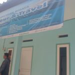 Rumah kontrakan yang di jadikan kantor travel, bus yang angkut Pelajar SMK Lingga Kencana Depok