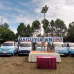 Bakal Calon Walikota Bogor, Jenal Mutaqin, meresmikan mobil ambulance dan layanan pemeriksaan kesehatan gratis di Lapangan Majlis Ta'lim Al Hasaniyah, RW.01, Sindangrasa, Bogor Timur, Kota Bogor pada Minggu, 7 Juli 2024.