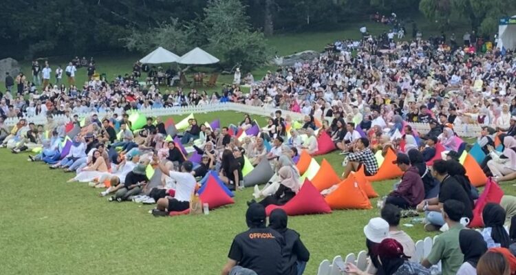 Sunset di Kebun Raya Cibodas