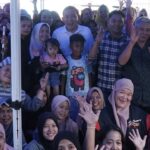 Dokter Rayendra di acara Ngariung Sehat di Cibuluh Bogor.