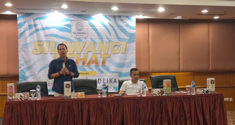 Konferensi jalan sehat dan fun bike Siliwangi Bolu Kukus.