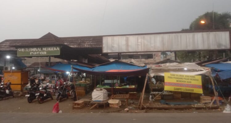 Pasar Merdeka Kota Bogor bakal direvitalisasi.