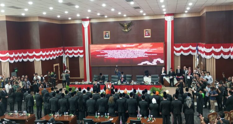 Pelantikan 50 anggota DPRD Kota Bogor terpilih periode 2024-2029