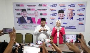 Atang Trisnanto-Anindia Allivia Bakal Calon Wali kota dan Wakil Walikota Bogor, Atang Trisnanto -Annidia Allivia meluncurkan program kerja