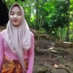 Salah satu wanita yang ada di Kampung Bidadari Cianjur