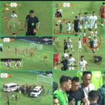 Foto insiden pemukulan wasit dalam ajang PON XXI Aceh-Sumut 2024