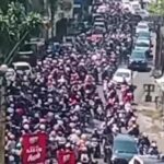 Situasi kepadatan di jalur puncak bogor dan jalur alternatif citeko kebon jae