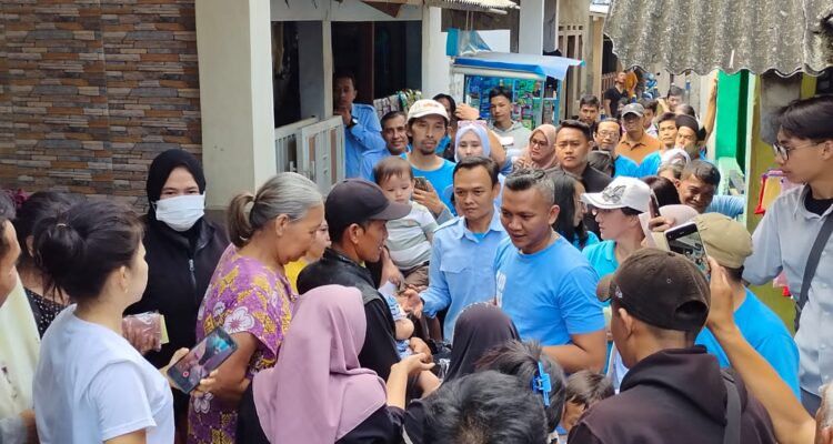 Calon Wakil Wali kota Bogor Jenal Mutaqin sapa warga ke Pasir Jaya, Kota Bogot