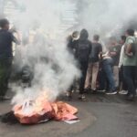 AMMB Melakukan aksi demontrasi di depan Kantor Disperumkim Kota Bogor