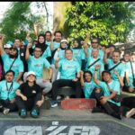 Foto Bersama Dokter Rayendra-Eka Maulana dengan warga di Lapangan Sempur Bogor