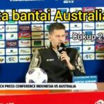 Pemain timnas indonesia, Justin Hubner saat memberikan keterangan dalam konferensi pers pada Senin 09 September 2024