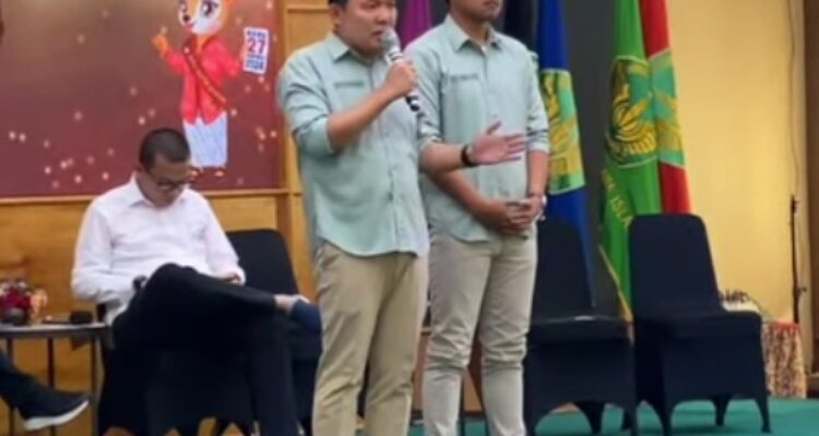 Dokter Rayendra-Eka Maulana saat debat