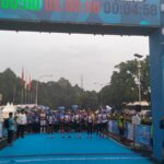Peserta marathon IPB Run 2024