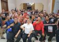 Calon wali kota bogor nomor urut 4, Rena Da Frina bersama perantau sumatra utara