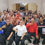 Calon wali kota bogor nomor urut 4, Rena Da Frina bersama perantau sumatra utara