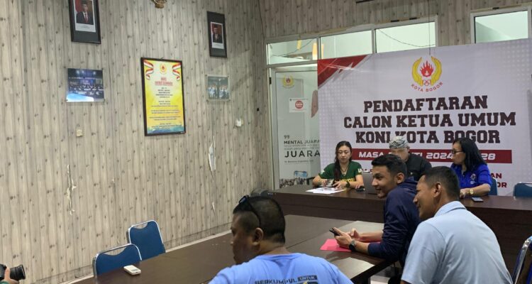 Pendaftaran Ketua Koni Kota Bogor
