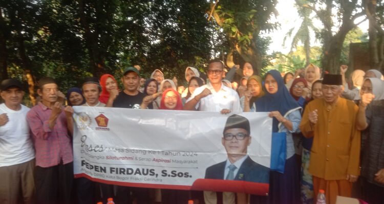 Anggota DPRD Kota Bogor dari Partai Gerindra, Pepen Firdaus, melaksanakan reses masa sidang pertama tahun 2024 di Kampung Ciheuleut, RT 5/8, Kelurahan Baranangsiang, Kecamatan Bogor Timur, pada Kamis, 17 Oktober 2024.