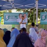 Cawalkot Bogor nomor urut 5, Dokter Rayendra saat kegiatan Ngariung Sehat