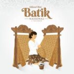 Ilustrasi hari batik nasional