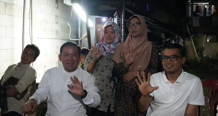 Pasangan wali kota dan wakil wali kota nomor urut 5, Dokter Rayendra-Eka Maulana