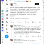 Postingan Akun X @nutaainir