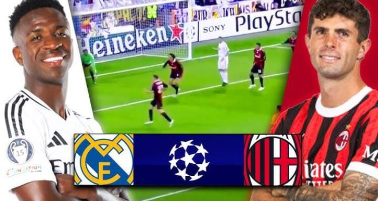 Pertandingan Real Madrid VS AC Milan