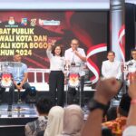 Pasangan calon wali kota dan wakil wali kota Bogor, Rena Da Frina dan Achmad Teddy Risandi