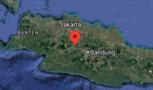 Ilustrasi Gempa Pusat di Cianjur