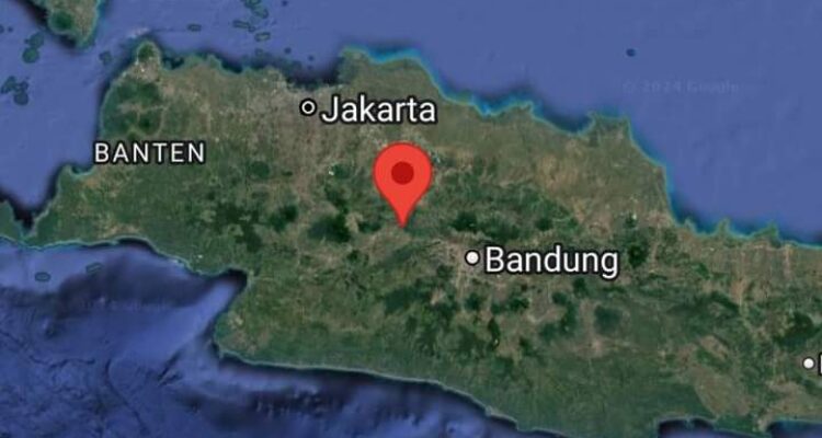 Ilustrasi Gempa Pusat di Cianjur