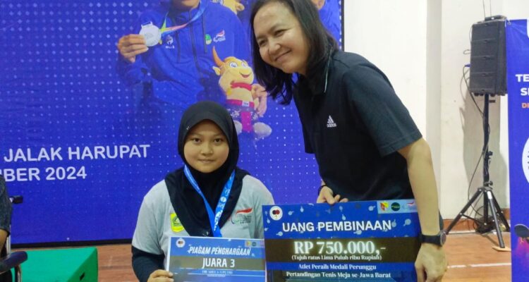 Ai Aprilia atlet Tenis Meja SOD NPCI Kabupaten Bogor