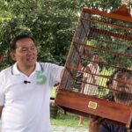 Dokter Rayendra bersama para komunitas burung berkicau Kota Bogor