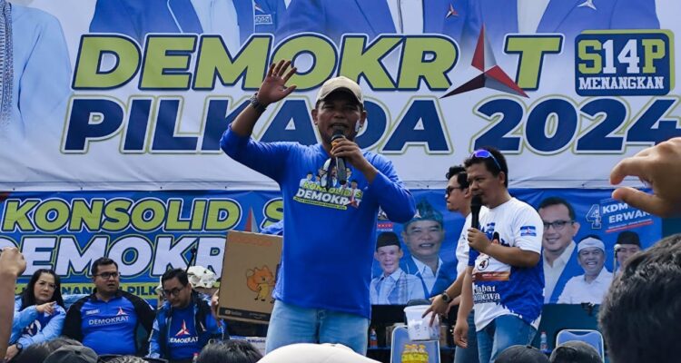 Ketua DPC Partai Demokrat Kabupaten Bogor, Dede Chandra Sasmita