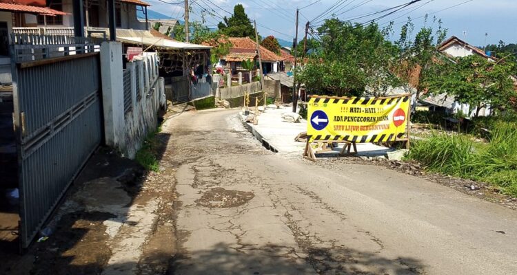 Salah satu jala di Bogor yang sedang dalam pengerjaan
