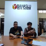 Bawaslu Kota Bogor saat menjelaskan adanya pelanggran pilkada yang dilkakukan oleh ASN